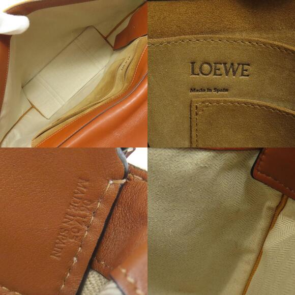 Loewe messenger bag shoulder canvas calf leather - Picture 5 of 10